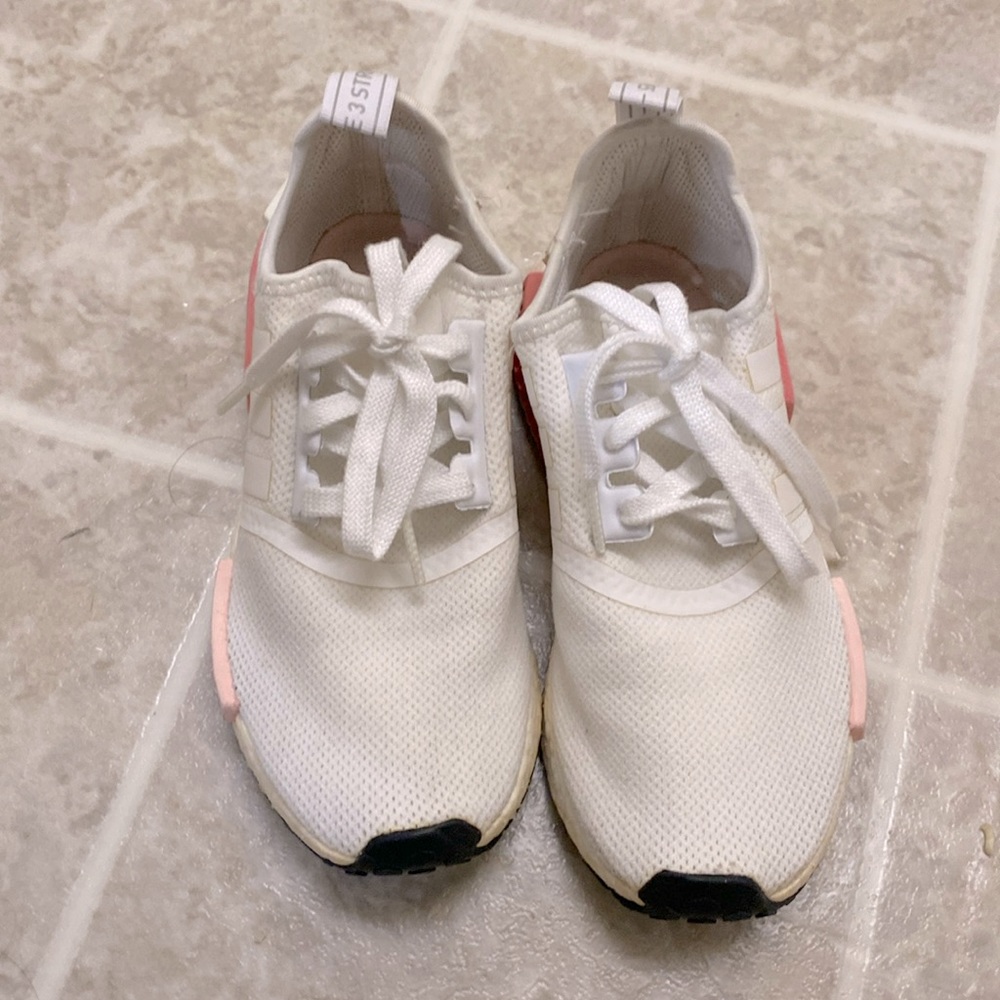 ADIDAS NMD pink and white R1